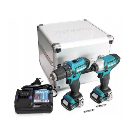Makita - Makita 12V aku set bušilica, udarni odvijač CLX224X