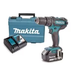 Makita - Akumulatorska bušilica odvijač + baterija + punjač + kofer DDF482RFE1