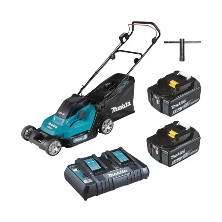 Makita - Akumulatorska kosilica 18+18V u setu sa 2 baterije 5.0 Ah i punjačem DLM432PT2