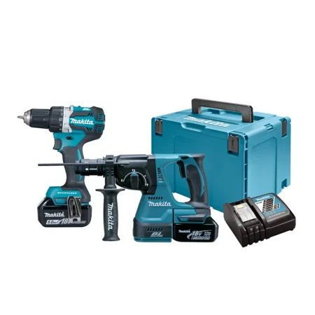 Makita - Set LXT DLX2191TJ / Aku bušilica-odvijač, čekić