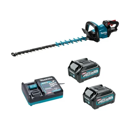 XGT Makita 40V - Akumulatorske škare za živicu u setu sa dvije baterije 2.5 Ah i brzim punjačem UH005GD201