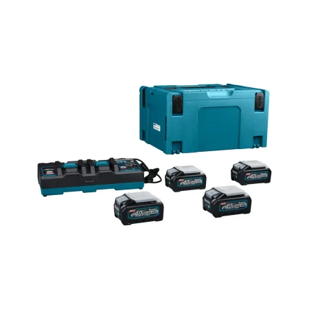 XGT Makita 40V - XGT Power set u koferu MAKPAC 3, BL4040x4, DC40RB 191U28-6