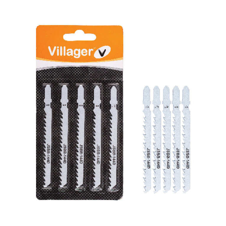 Villager JSB119B-List ubodne testere 50mm-Drvo PVC set 5/1 (Bosch tip)