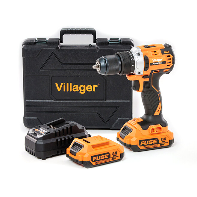 Villager FUSE akumulatorska brushless bušilica bormašina VLP 5020-2BSC