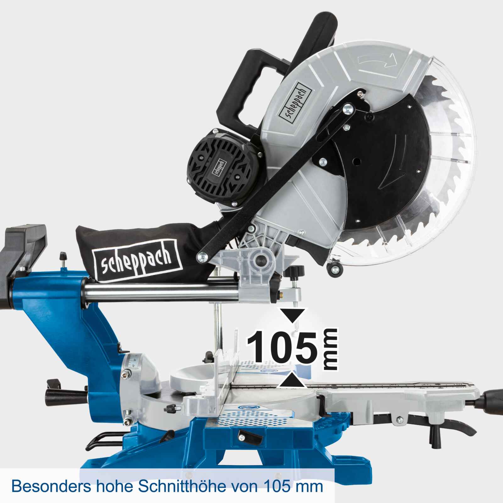Scheppach preklopna potezna pila HM140L 305mm, fotografija 2