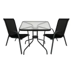 Expert baštenska garnitura SET 8 Valencia sto 60 x 60 x 70 cm i 2 stolice