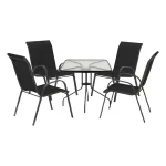 Expert baštenska garnitura SET 3 Valencia sto 60 x 60 x 70 cm i 4 stolice