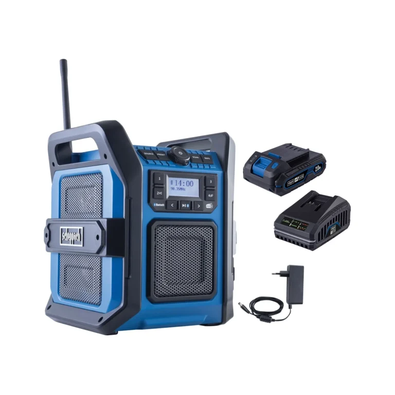 Scheppach aku radio IXES C-DAB30-X - SET S 1x2Ah