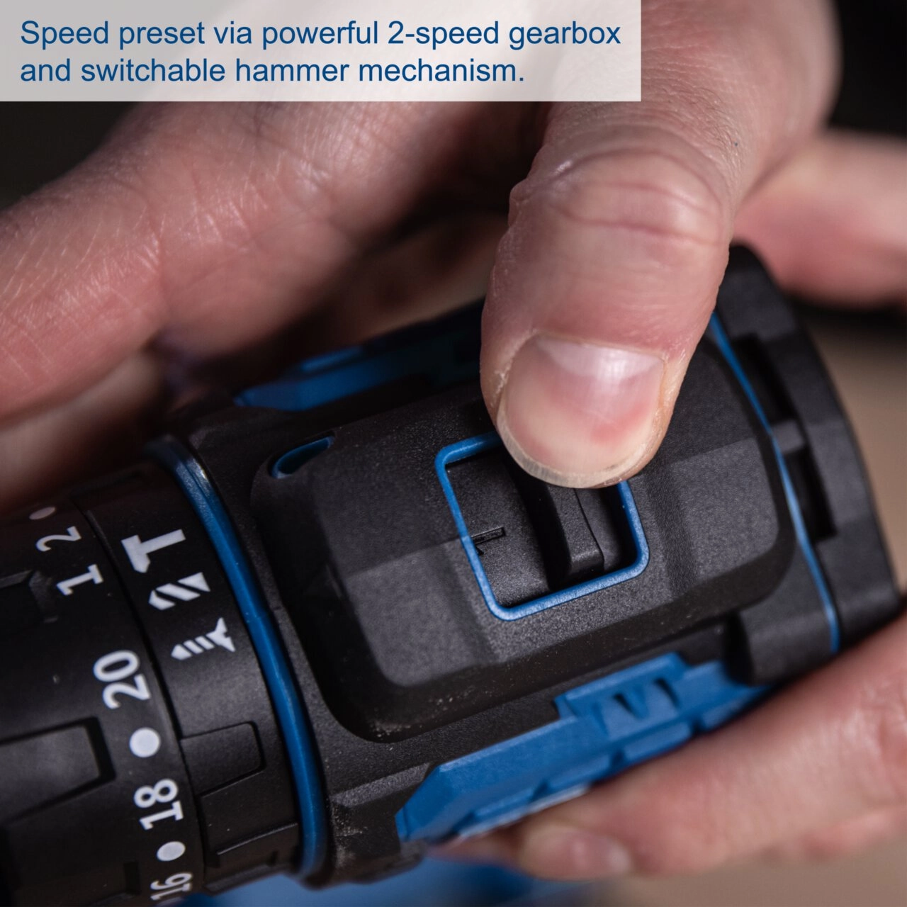 Scheppach SET aku udarna bušilica odvijač Brushless IXES BC-CD50SC-XSS4, fotografija 5