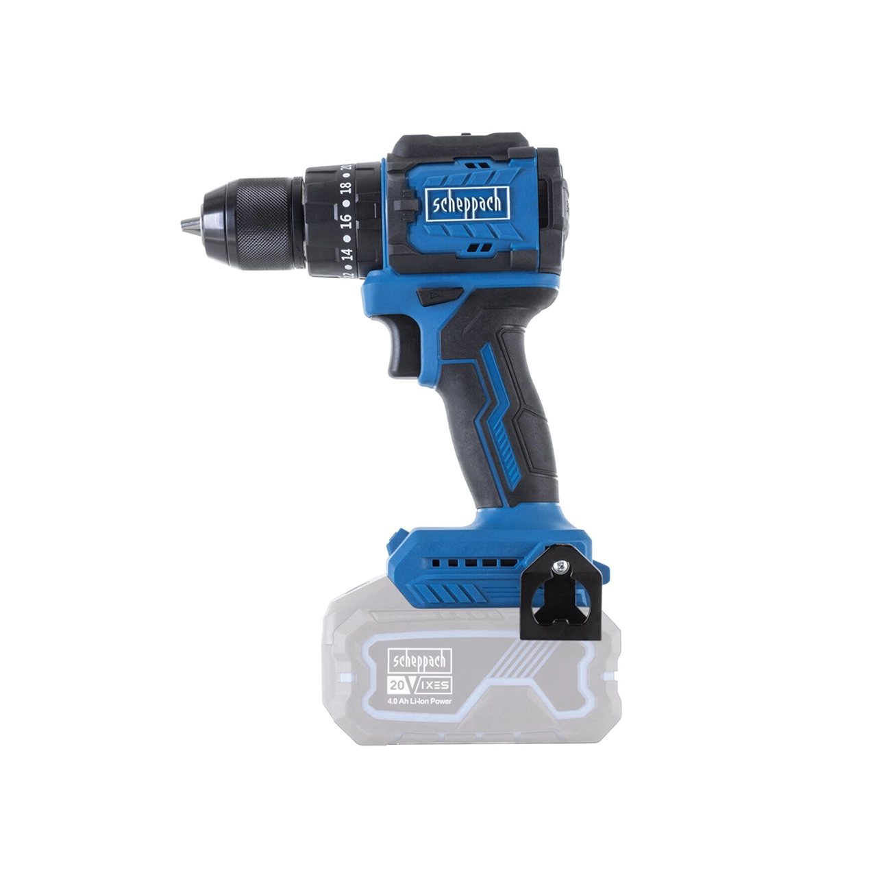 Scheppach SET aku udarna bušilica odvijač Brushless IXES BC-CD50SC-XSS4, fotografija 3
