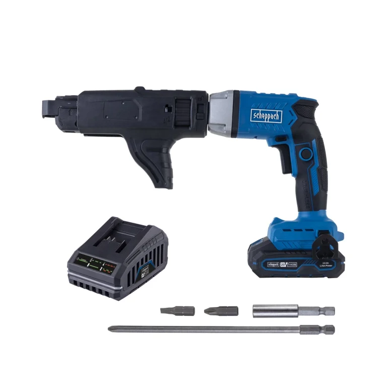 Scheppach aku zavrtač šauber Brushless IXES BC-DWD400MS-X Set S 1x2Ah