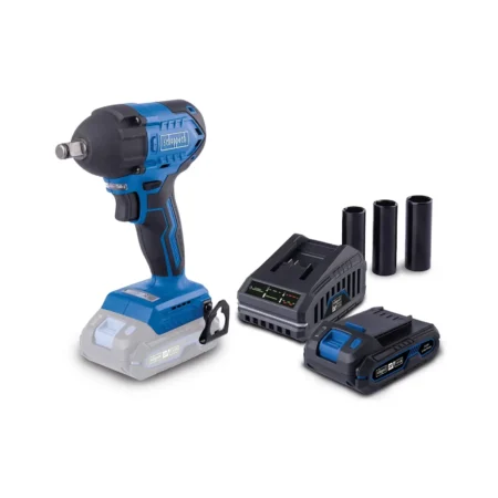 Scheppach SET aku udarni odvijač 370Nm 1/2'' Brushless IXES BC-IW350-XSS2
