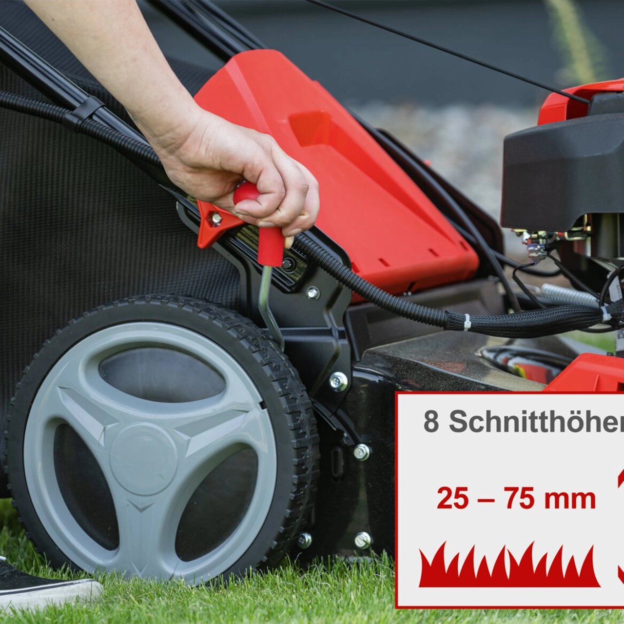 Scheppach motorna kosačica kosilica MS150-46E 3.5 KS, fotografija 5
