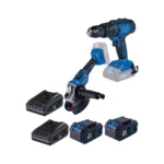 Scheppach aku set udarni odvijač i aku ugaona brusilica Brushless XSS4-2