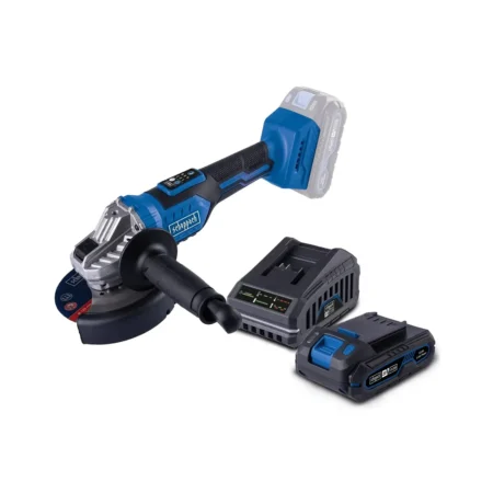 Scheppach SET aku ugaona kutna brusilica Brushless IXES BC-AG125-XSS2