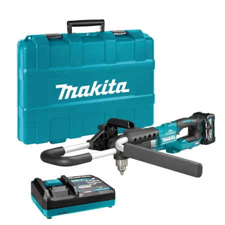 XGT Makita 40V - Akumulatorski bušač za zemlju u setu sa baterijom 4.0 Ah i brzim punjačem 40V XGT DG001GM105