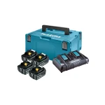 Makita - LXT Power set u koferu MAKPAC 3, BL1840Bx4, DC18RD 197503-4