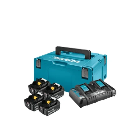Makita - LXT Power set u koferu MAKPAC 3, BL1860Bx4, DC18RD 198091-4