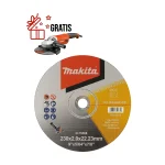 Makita – Tanka rezna ploča za INOX 230 mm 250 kom. + GRATIS Ugaona brusilica 230 mm M9001