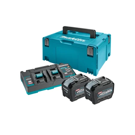 XGT Makita 40V - XGT Power set u koferu MAKPAC 3, BL4080Fx2, DC40RB 191Y97-1