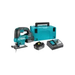 Makita - Akumulatorska ubodna pila DJV184RFJ SET 2x baterija 18 V 3.0 Ah, brzi punjač i kofer