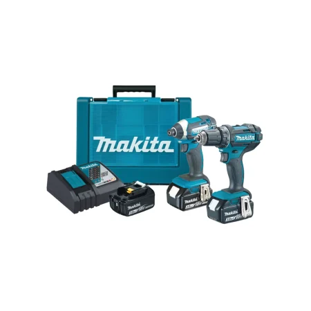 Makita - Akumulatorski set alata LXT DLX2127X1 - DDF482, DTD152