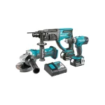Makita - Akumulatorski set alata LXT DLX3121M (DGA452, DHP453, DHR202)