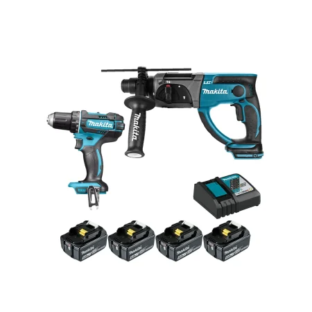 Makita - Akumulatorski set alata DLXSET002 (DDF482, DHR202)