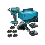 Makita - Akumulatorski set alata DLXSET008 (DTD152, DGA504)