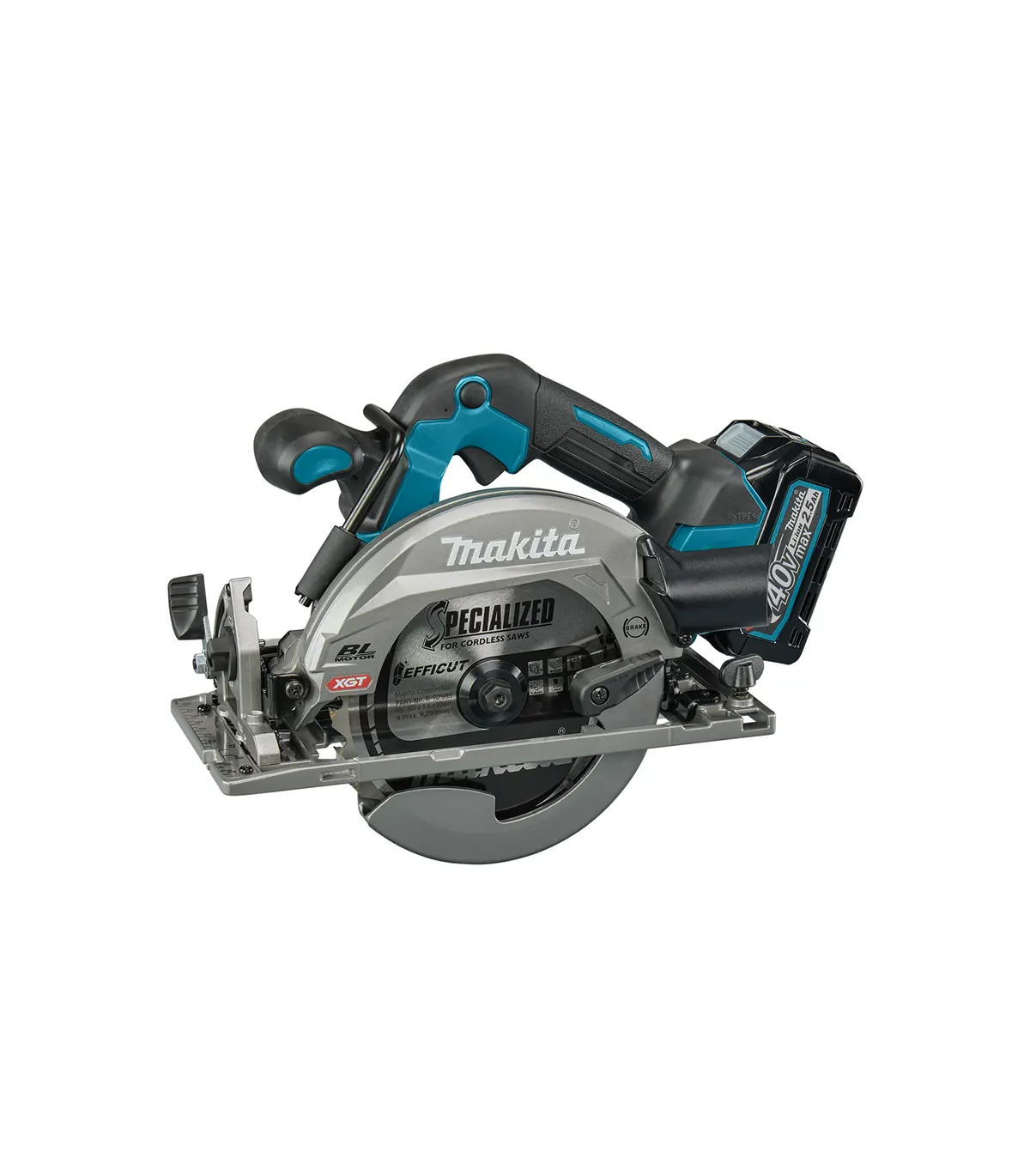 XGT Makita 40V - Akumulatorska ručna kružna pila HS012GD201