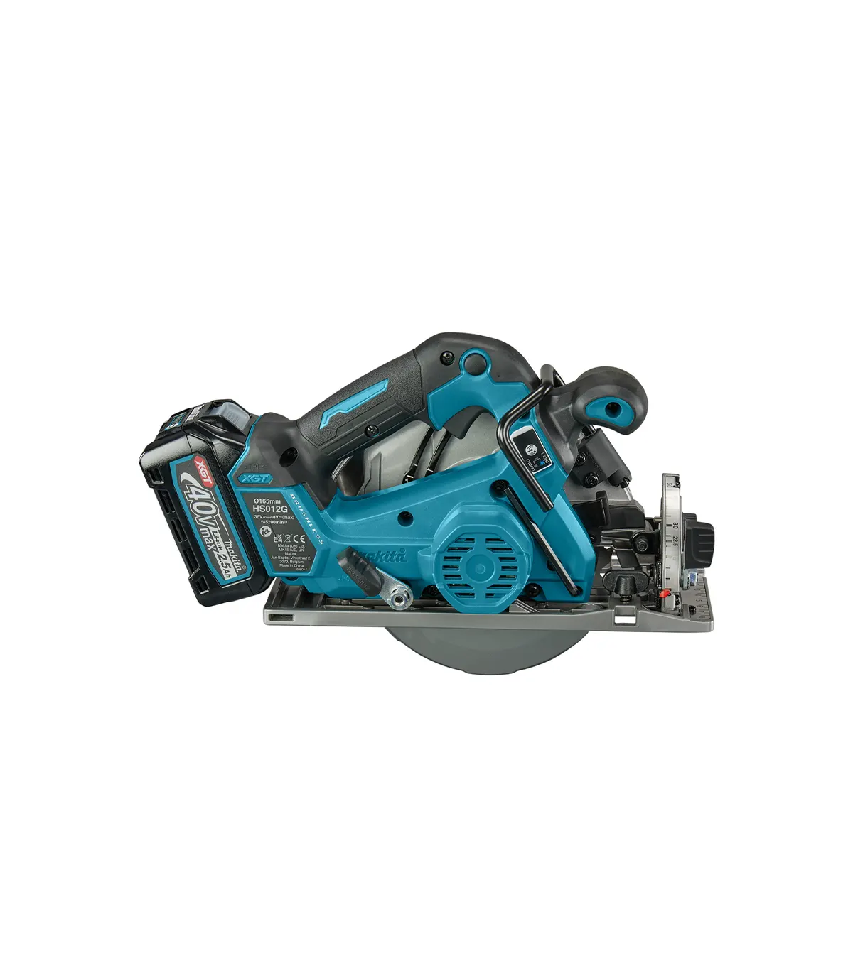 XGT Makita 40V - Akumulatorska ručna kružna pila HS012GD201