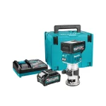 XGT Makita 40V - Akumulatorska glodalica RT001GM210