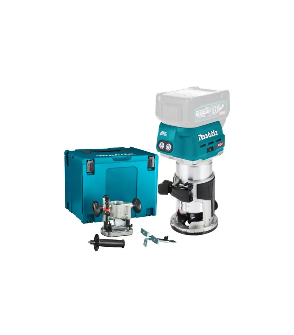 XGT Makita 40V - Akumulatorska glodalica RT001GZ18