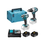 Makita - Akumulatorski set LXT bušilica, udarni odvijač u koferu DLX2528TJ