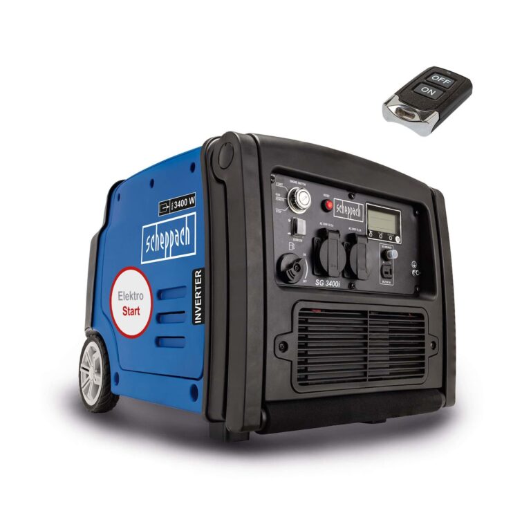 Scheppach inverterski tihi agregat za struju SG3400i 3kW 230 V