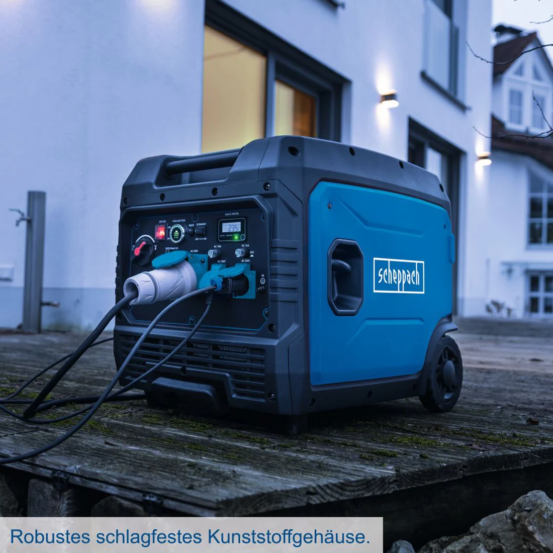 Scheppach tihi inverterski agregat za struju SG7000i 6800W, fotografija 2