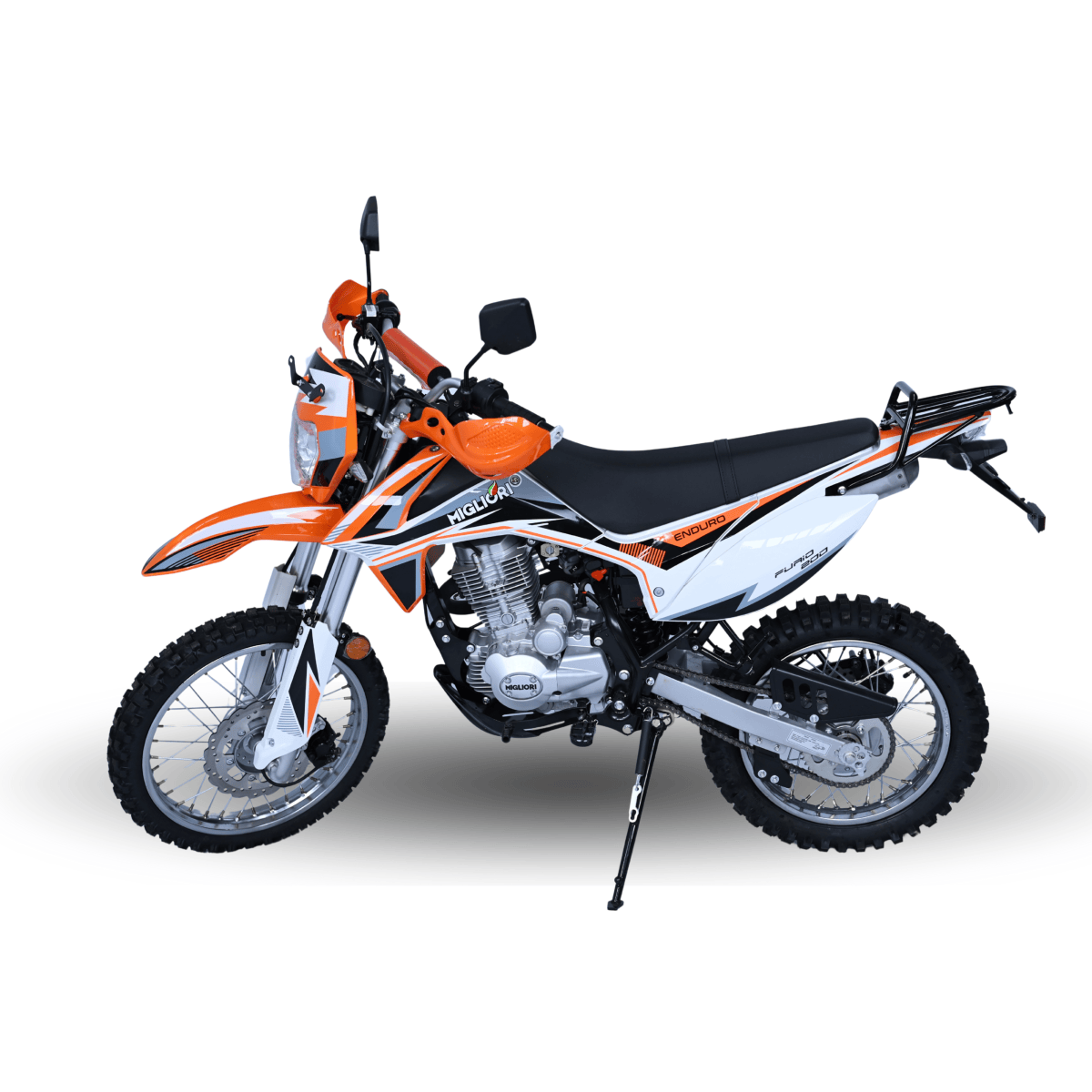 Migliori motocikl Furio 200 narandžasti