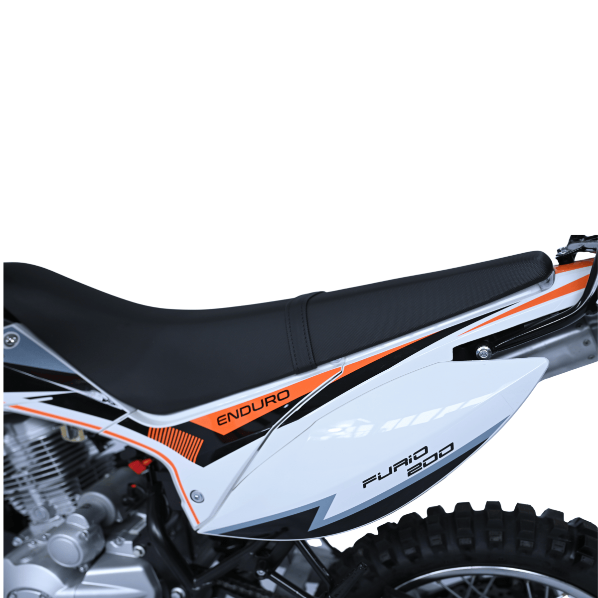 Migliori motocikl Furio 200 narandžasti