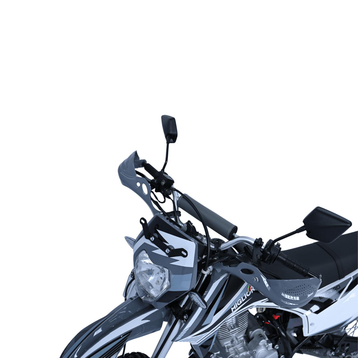Migliori motocikl Furio 200 siva boja