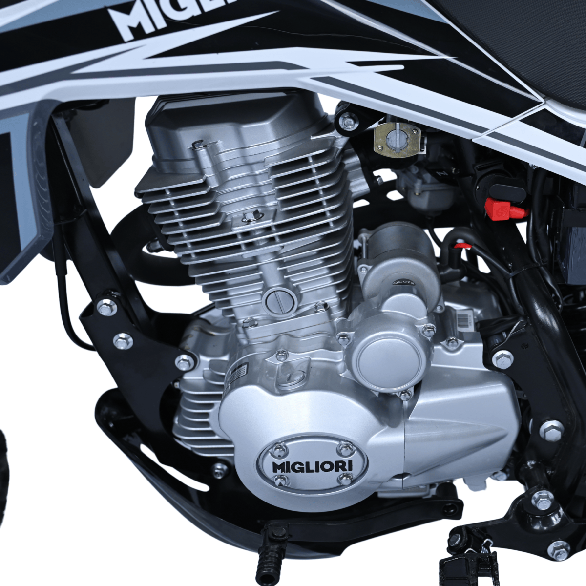 Migliori motocikl Furio 200 siva boja