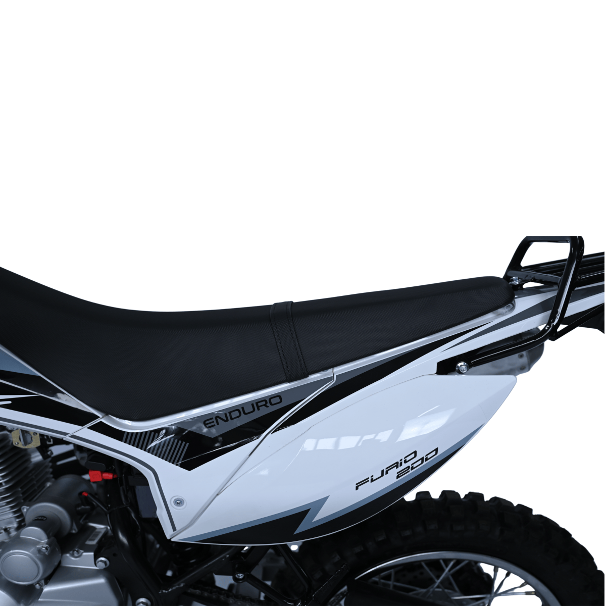 Migliori motocikl Furio 200 siva boja