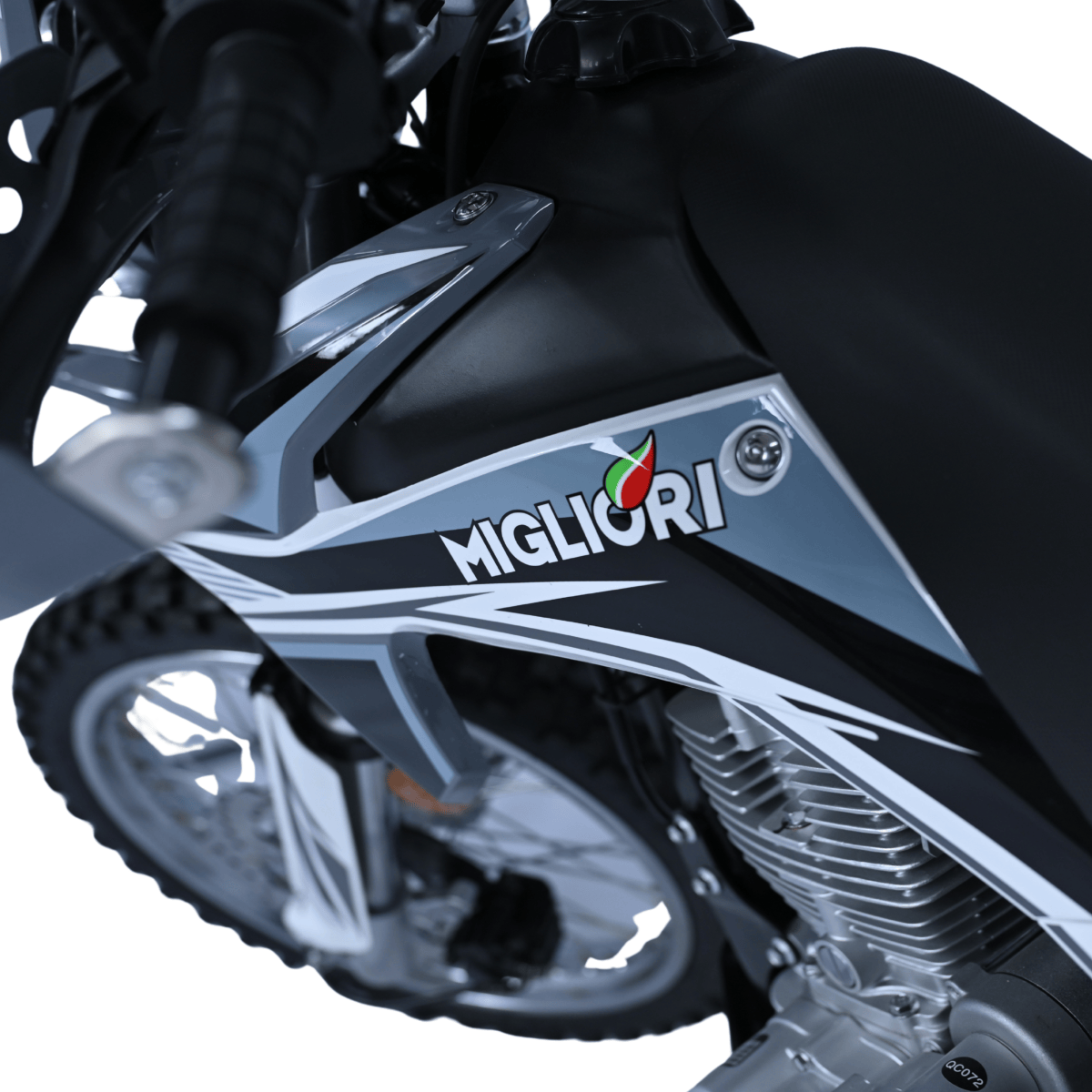 Migliori motocikl Furio 200 siva boja