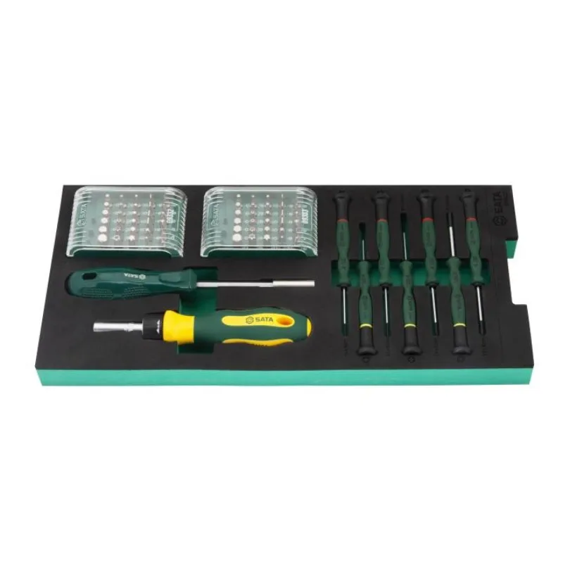 SET BITOVA I PRECIZNIH IZVIJAČA S RUČKOM 71 KOM SATA ST09920G