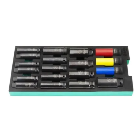 SET DUGIH NASADNIH IMPACT KLJUČEVA 1/2" 19 KOMADA SATA ST09007G