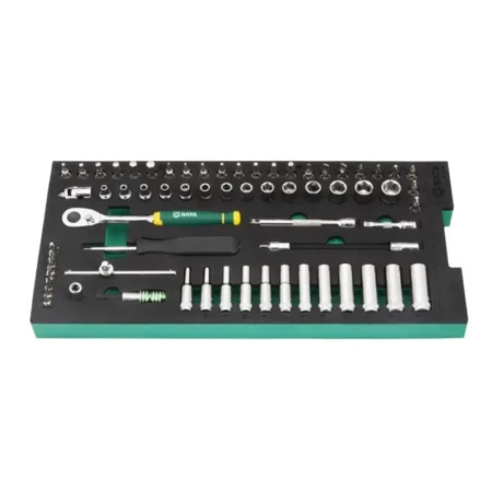 SET NASADNIH KLJUČEVA 1/4" 66 KOMADA SATA ST09001G