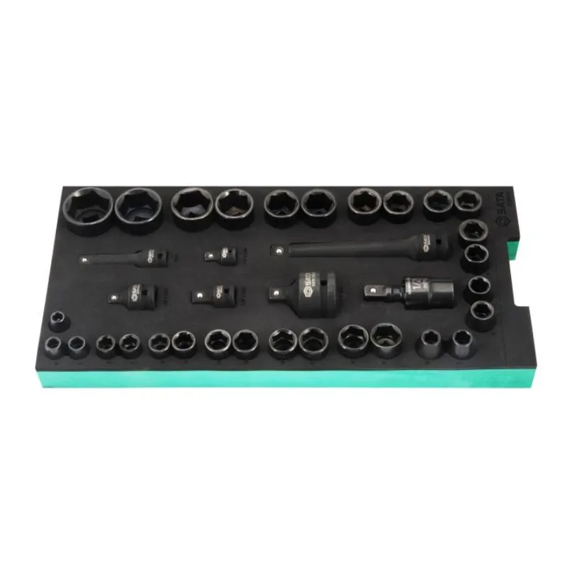 SET NASADNIH KLJUČEVA IMPACT 3/8" I 1/2" 36 KOMADA SATA ST09914G