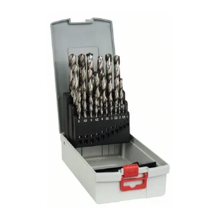 BORER HSS-G 1-13 mm DIN 338 25/1 PRO BOX
