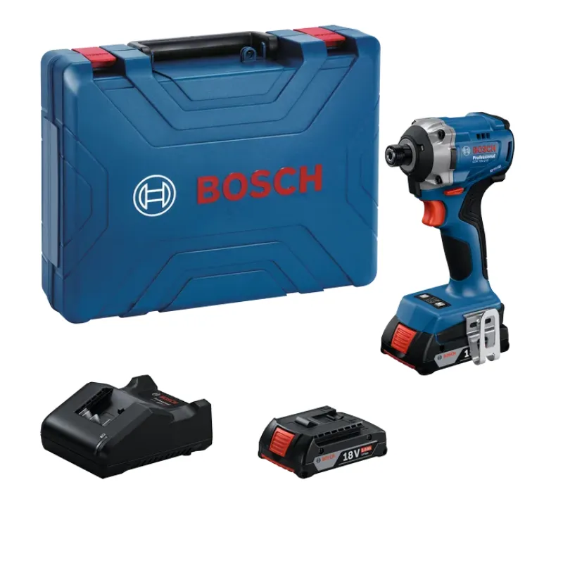 AKU UDARNI IZVIJAČ GDR 18V-215 2xGBA 2.0 Ah BOSCH 06019N2022