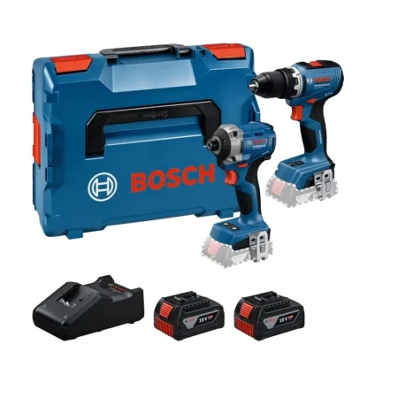 SET IZVIJAČA GSR 18V-65 + GDR 18V-215 + 2x BATERIJE GBA 5.0 Ah I PUNJAČ GAL 18V-40 BOSCH 0615A50090
