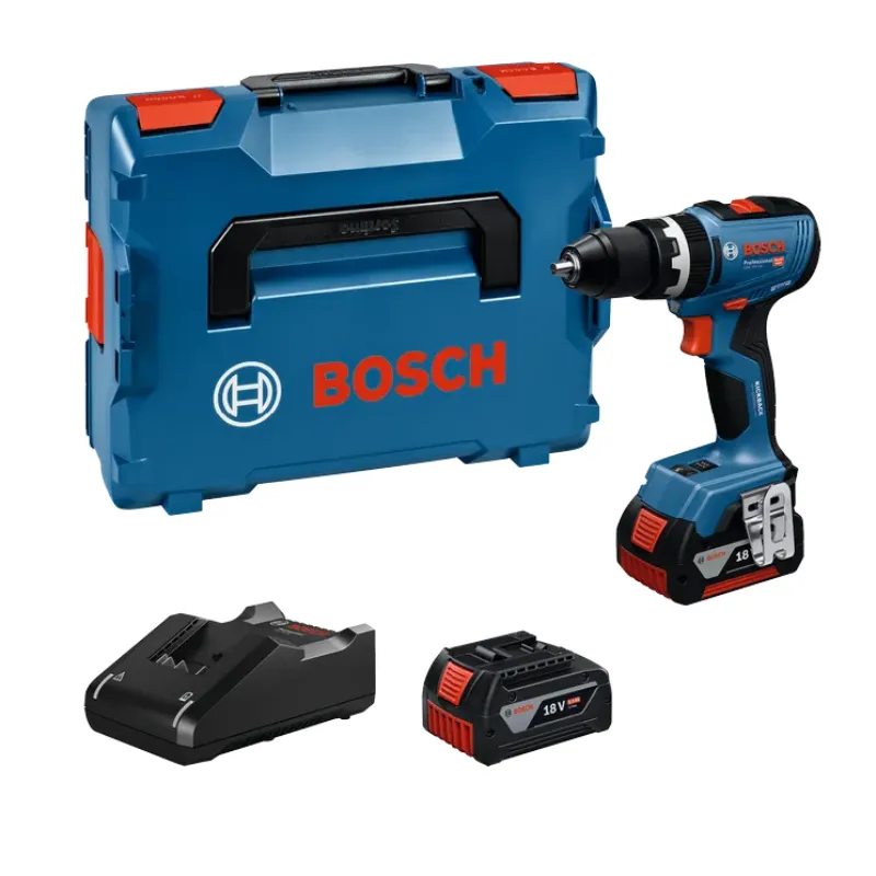 AKU UDARNI IZVIJAČ GSB 18V-65 2x GBA 5.0Ah U L-BOXX-U BOSCH 06019N3303
